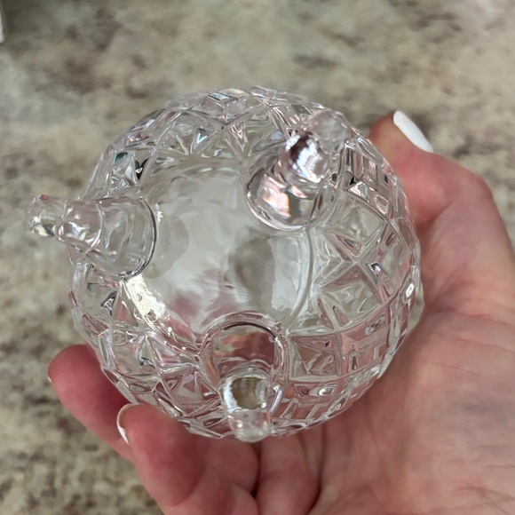 Vintage Crystal Clear Slovakia Pineapple Decor NWT - Picture 8 of 11